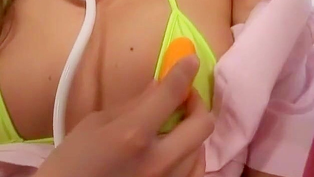Alluring Japanese Temptress Hiromi in Toys & Stocking Delight