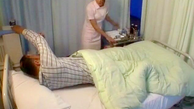 Nurses Mio & Friends Seduce Patient With Hot Cumshot Action