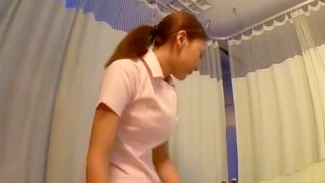 Nurses Mio & Friends Seduce Patient With Hot Cumshot Action