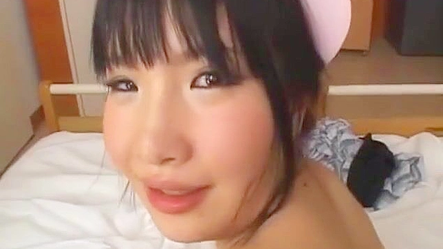 Seductive Japanese MILF Toys Herself Before Hot Sex & Creampie