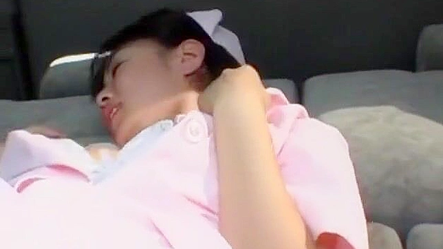 Hairy Pussy Japanese Nurse Gets Toyed In Shower & Bed