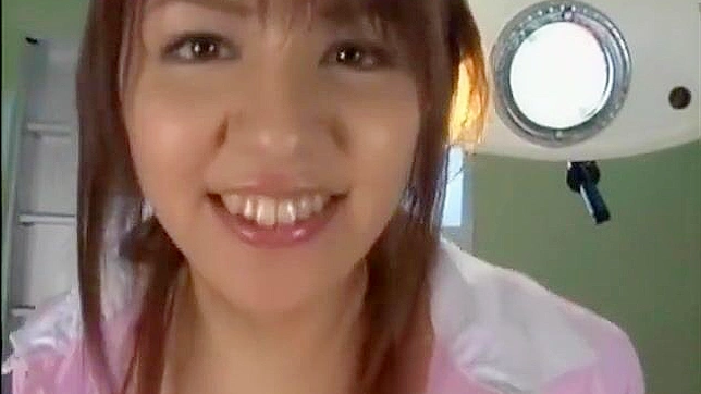 JAV Star Mina Nakano Tempts As Seductive Nurse In Bed