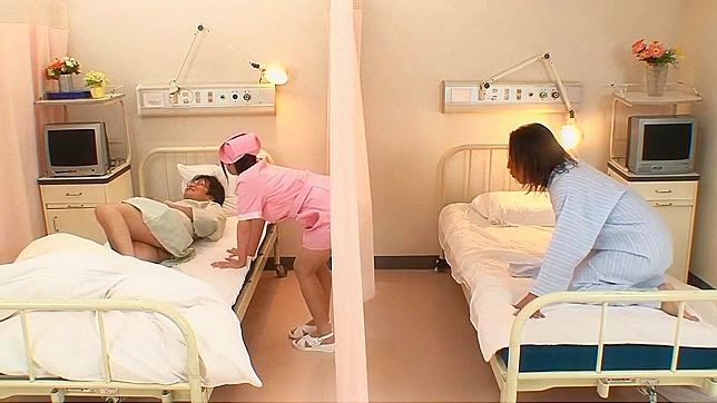 Seductive Japanese Nurse Juri Takes Two Dicks Wildly
