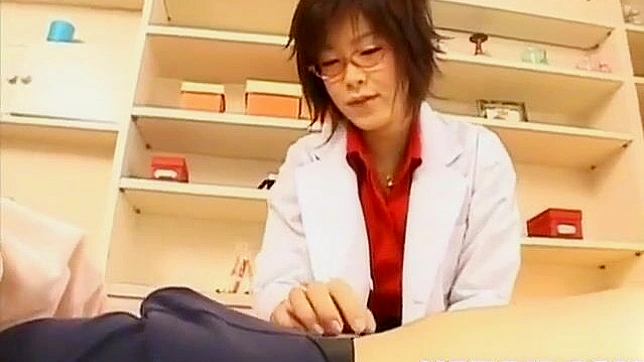 Kasumi Uehara Thrills as Kinky Doc with Hard Cock Strokes