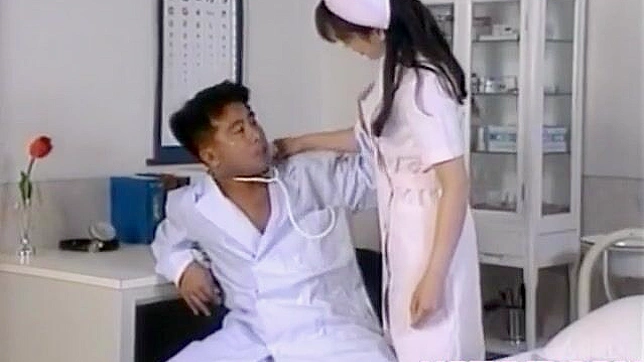 Naughty Nurse Eri Ueno’s Sultry Medical Seduction Showdown