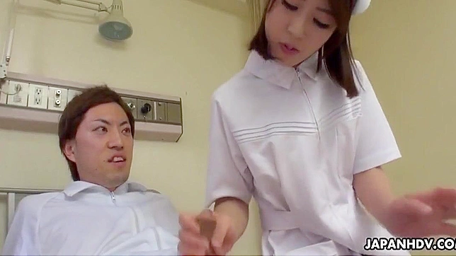 School Nurse Reina Wamatsu Gives Unrestricted Blowjob Bliss