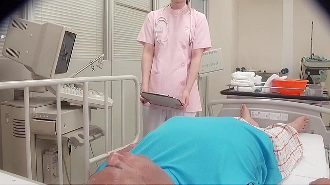 Seductive Japanese Nurse Gives Special Blowjob Treatment