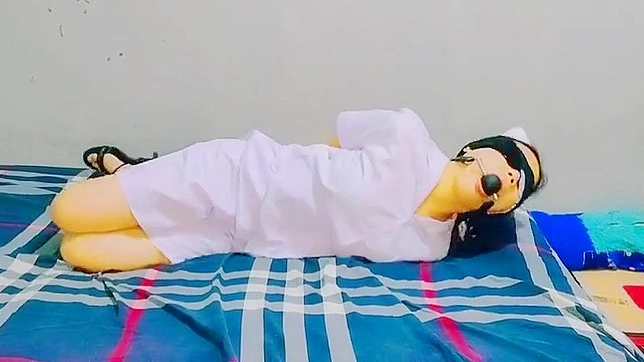 Enchanting JAV Babysitter Tied Up, Gagged for Extreme Desire Fulfillment