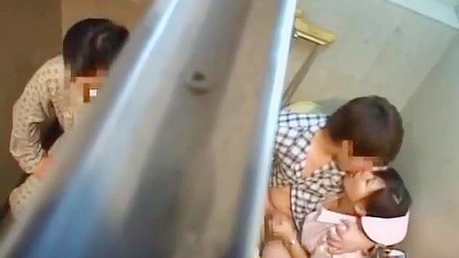 Irresistible Nurse Caught Revealing Secrets In Toilet Stall