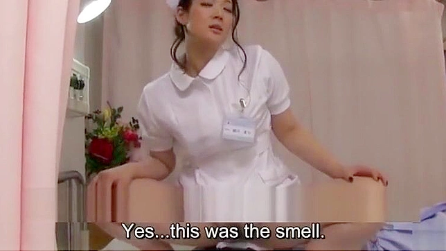 Japanese Nurse's Mouthwatering Blowjob with Sexy MILF Kaede