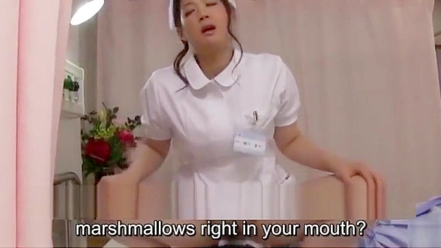 Japanese Nurse's Mouthwatering Blowjob with Sexy MILF Kaede