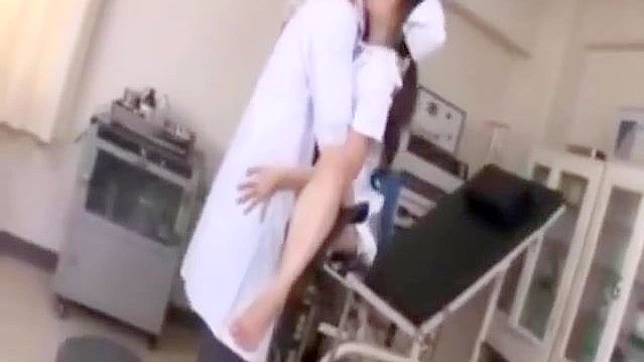 Seductive Japanese Beauty Tempts Doc into Steamy Sex Act