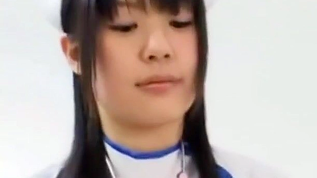 Sizzling Japanese Nurse Gives Gloves-On Handjob Blissfully