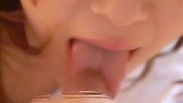 Japanese Nurse Tempts You With Seductive Stockings & Blowjob