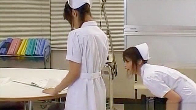 Seductive Nurse Emiri Aoi Tempts Patient with Explicit Acts
