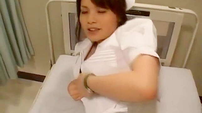 Seductive Nurse Emiri Aoi Tempts Patient with Explicit Acts