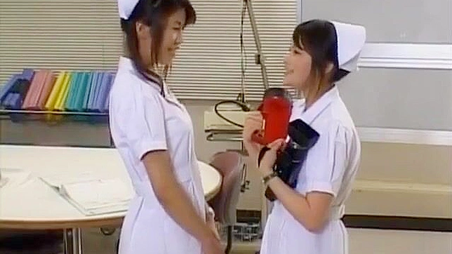 Seductive Nurse Emiri Aoi Tempts Patient with Explicit Acts