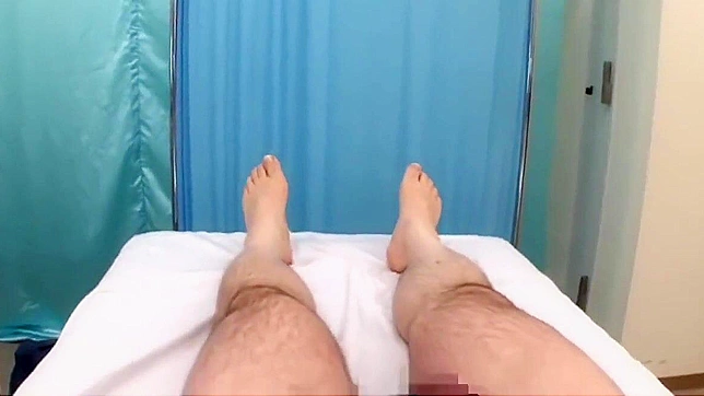 Naughty JAV Goddess Gives Steamy Footjob in Nurse Uniform