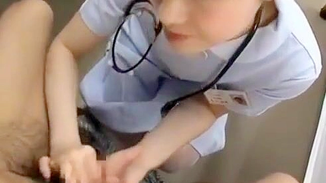 Luscious Japanese Milf Nurse Gives Epic Blowjob & Pussy Play