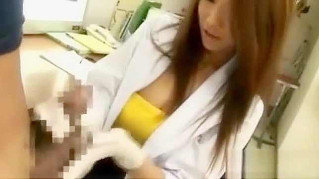 Alluring Asian Nurse Gives Amazing Blowjob & Pussy Fuck
