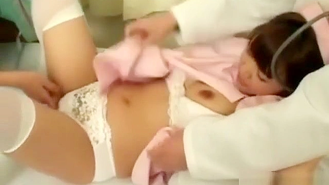 Alluring JAV Nurse Seduces Patient Before Hot Sex Scene