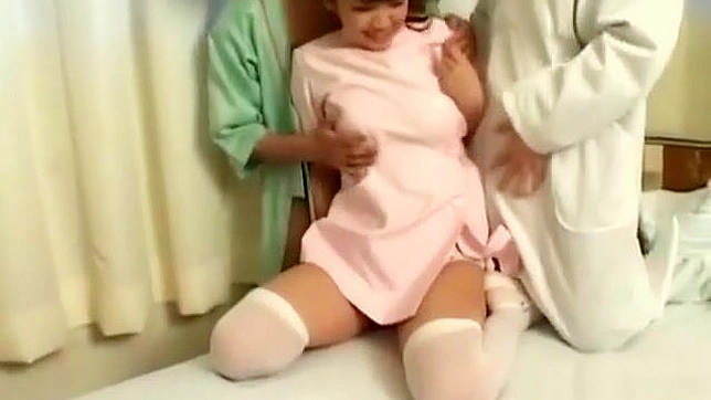 Alluring JAV Nurse Seduces Patient Before Hot Sex Scene