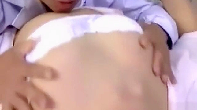 Sultry JAV Nurse Roleplay Turns into Steamy Sex Showdown