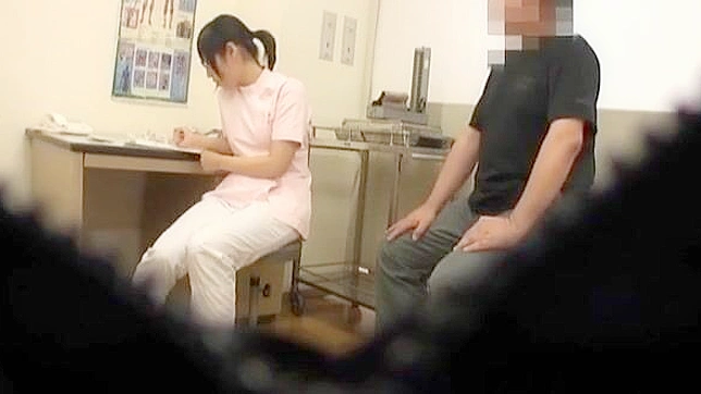 Naughty Nurse Seducing Elderly Patient for Steamy Bed Action