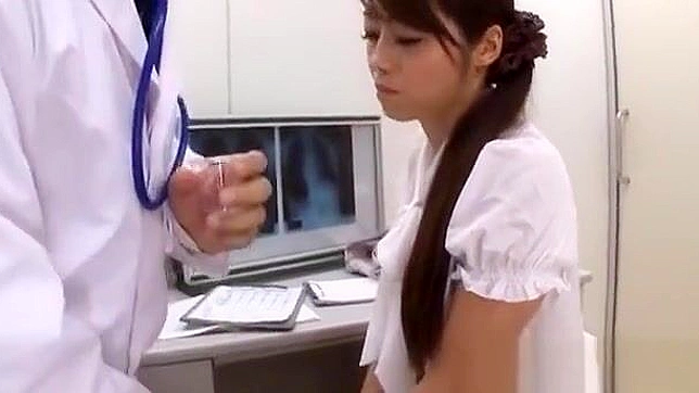 Sexy Asian Nurse Maki Hokujo Delivers Mind-blowing BJ