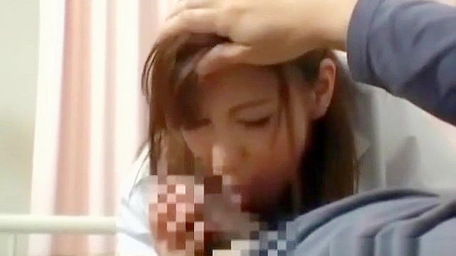 Seductive Japanese Nurse Gives Hot Blowjob Before Passionate Fuck