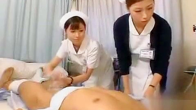 Skilled Japanese Nurse Perfectly Masters Her Handjob Artistry