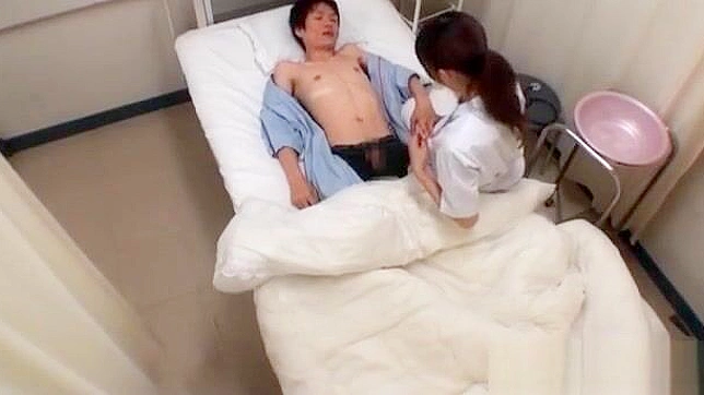 Amateur Japanese Nurse Gives Sweet Blowjob for Pleasure