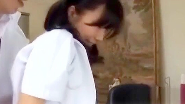 Seductive Japanese Nurse's Kiss Leads to Passionate Sex Acts