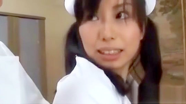 Seductive Japanese Nurse's Kiss Leads to Passionate Sex Acts