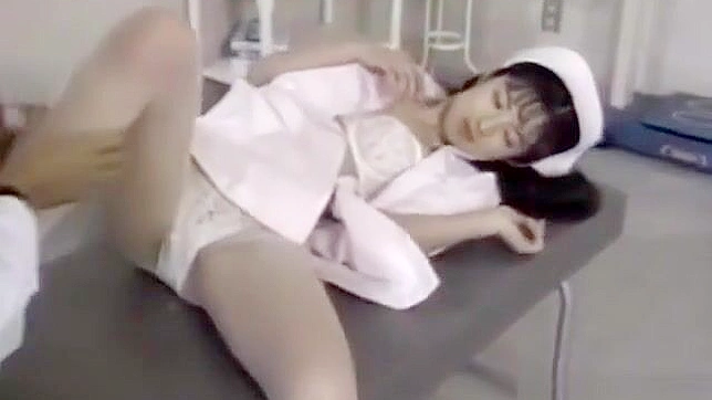 Seductive Japanese Nurse Reveals Her Curves for Intimate Exam