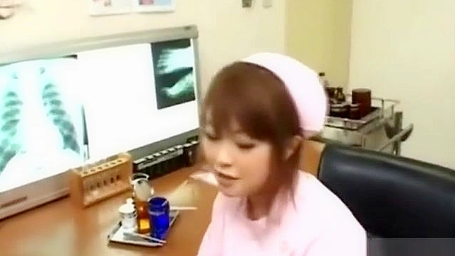 Seductive JAV Nurse Tempts With Handjob & Steamy Cum Play Desire