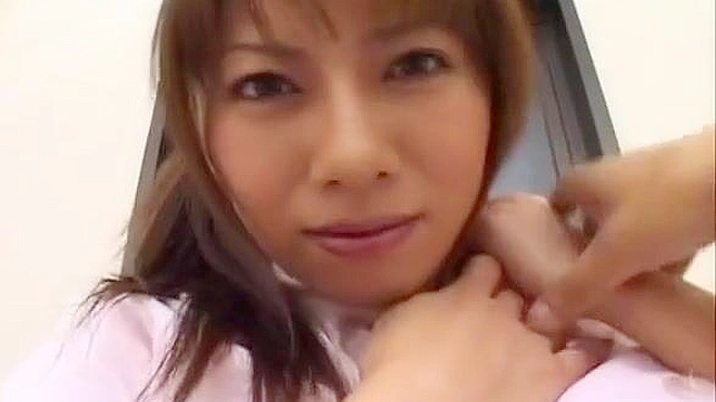 Sexy Japanese Cutie Aki Shows Off Perky Tits and Curves