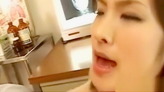 Hot Japanese Nurse Gives Steamy Blowjob & Deep Creampie Satisfaction