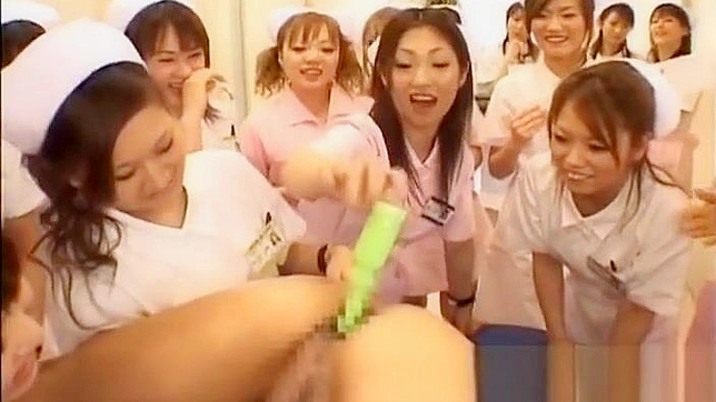 Lustful Asian Nurses Crave Nonstop Sizzling Group Action Delight