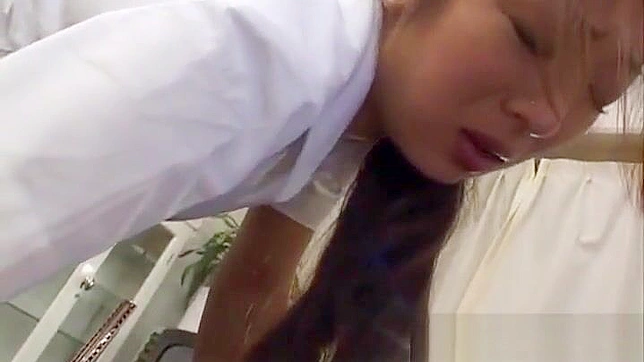 Erena Fujimori as Hot Nurse Teases Patient's Cock Deeply