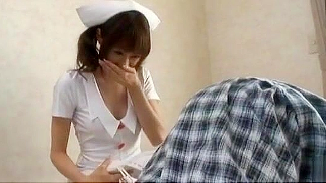 Naughty JAV Nurse Tempts Him With Intimate Hard Fuck
