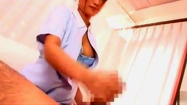 Rio Fujisaki Tempts You As A Naughty Kinky Nurse In Bed