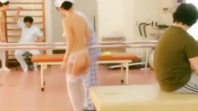 Luscious Japanese Nurse Strips Uniform for Steamy Hospital Sex
