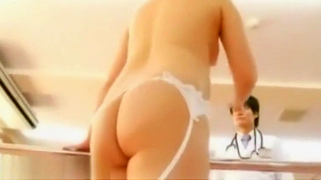 Luscious Japanese Nurse Strips Uniform for Steamy Hospital Sex