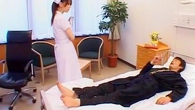 Karen Hasumi JAV Sex Scene As Seductive Nurse Godess