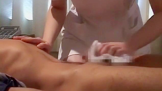 Horny Japanese Nurse Rides Cock Post-Toy Orgasm POV Action