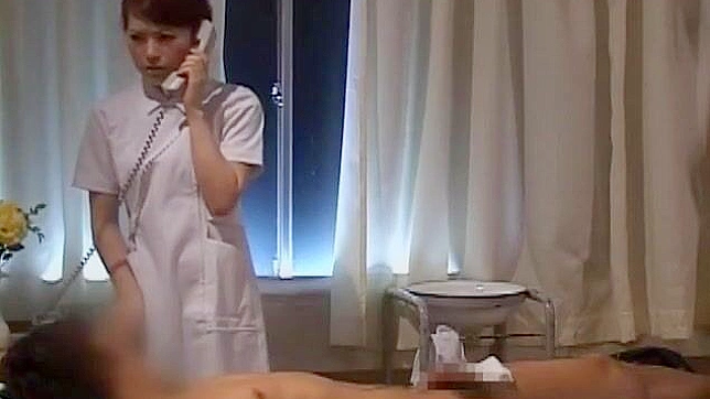 Horny Japanese Nurse Rides Cock Post-Toy Orgasm POV Action