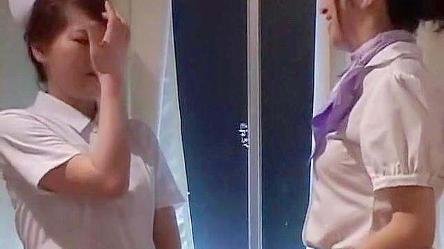 Horny Japanese Nurse Rides Cock Post-Toy Orgasm POV Action