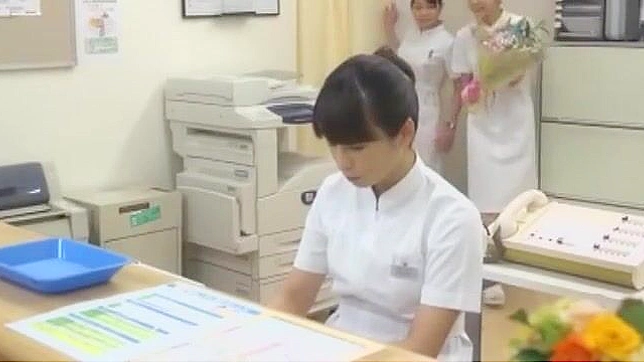 Japanese Maid Craves Pussy Licking by Her Doctor's Tongue