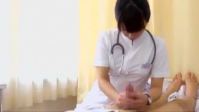 Japanese Maid Craves Pussy Licking by Her Doctor's Tongue